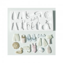Dekoflex Spiaggia - silicone moulds On the Beach