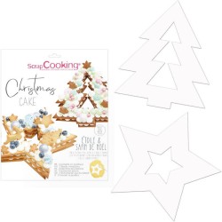 Sagome Stella e Abete Cream Tart