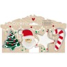 Mix tagliabiscotti Natale - set 4 pz