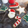 Mix tagliabiscotti Natale - set 4 pz