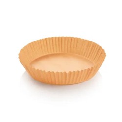 carta forno tonda per friggitrice ad aria - 50 pz