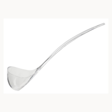Mestolo in acrilico trasparente per sangria