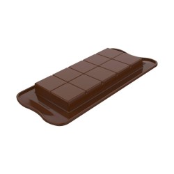 Stampo per tavoletta di cioccolato dubai bar silikomart