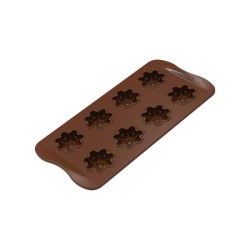 Stampo cioccolato 8 flower easychoc silikomart