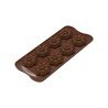 Stampo cioccolato 8 flower easychoc silikomart