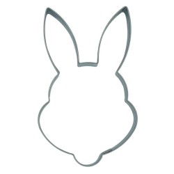 Testa coniglio cm 6 formina tagliabiscotti inox