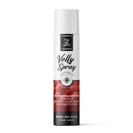 Velly velvet spray rosso ml 250 natura