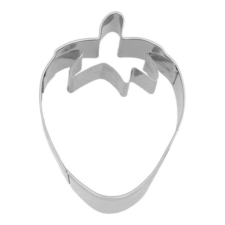 Fragola cm 6 tagliabiscotti inox