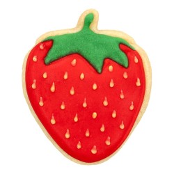 Fragola cm 6 tagliabiscotti inox