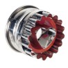Linzer foro cuore c/estrattore ø cm 5 inox