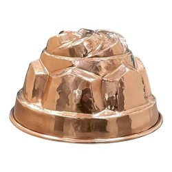 Stampo budino ø cm 18 rame lucido svf