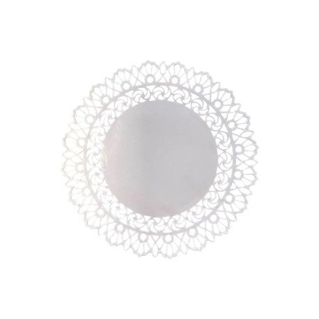 Pizzo bianco sotto pasta ø cm 10 - 50 pz