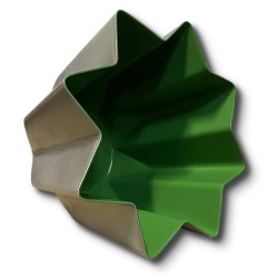 Stampo pandoro alluminio teflonato g 1000