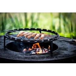 Spiedo doppia forchetta Forged cm 50