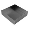 Tortiera quadrata alluminio cm 30 x 30 - h 5