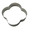 Anello a fiore per torte ø cm 22 h 5 - inox