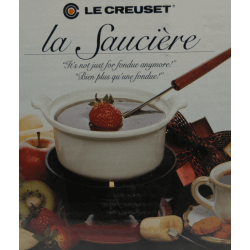 Set Fonduta Cioccolata Arancio in ghisa