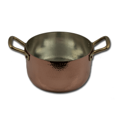 Casseruola bombata 2M ø 16 cm S2 rame lucido SVF