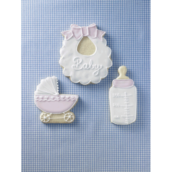 Pantofolina neonato cm 6 formina tagliabiscotti