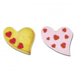 Set 3 minisagome Cuore ø mm 7 - 10 - 13