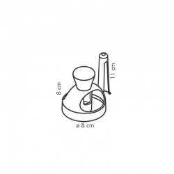 Forma ciambelle o donuts ø cm 8 + pinza - Tescoma