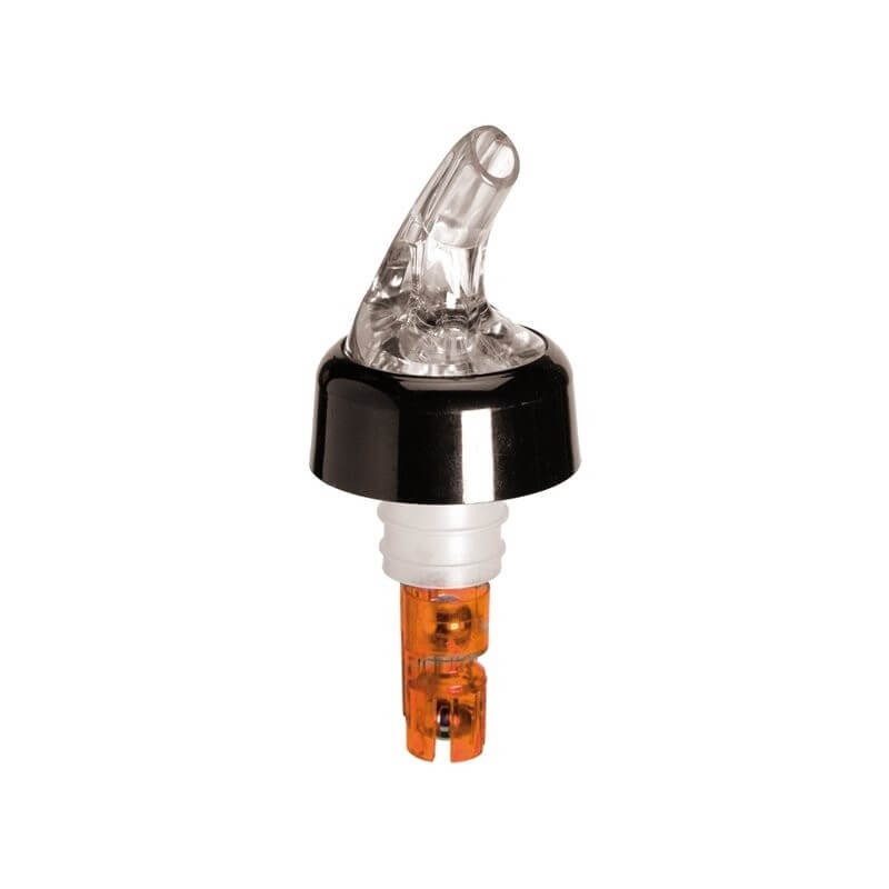 SET 2 TAPPI DOSATORI PER OLIO E ACETO INOX E SILICONE CON BECCUCCIO Conico Pz.130  260 Tappi  It 1151