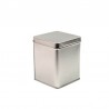 Scatolina quadrata silver mm 44x44 h mm 62