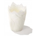 Mini Tulip white monouso per muffin ø base mm 35 - 25 pz