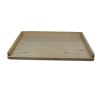 Tavola con sponde in abete lamellare cm. 90 x 64
