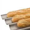 Placca antiaderente microforata 4 baguette