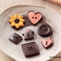 Stampo cioccolato 15 Buttons EasyChoc - Silikomart