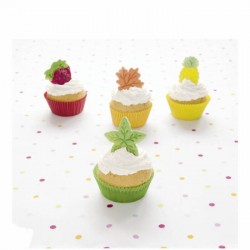 Set 4 minisagome con estrattore Tutti Frutti