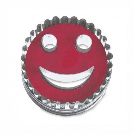 Smiley tagliapasta c/ estrattore ø cm 6 inox