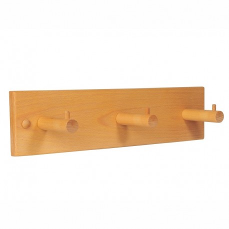 Supporto in legno da parete x sacco a 3 ganci