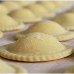 Stampo tondo in alluminio per ravioli ø cm 6